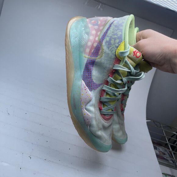 Nike Zoom KD12 EYBL NRG CK1195-300 Peach Jam Kevin Durant Men's Size 6.5 US Read - Picture 6 of 16